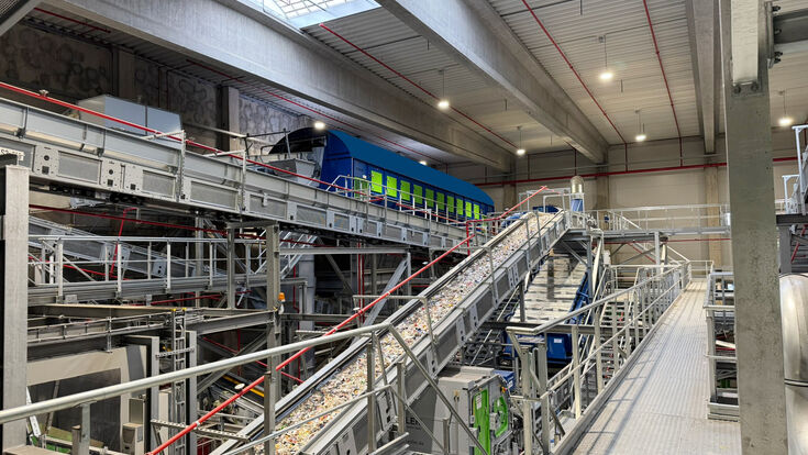 Photo 01 STADLER completes reconstruction of the SKN LVP sorting plant