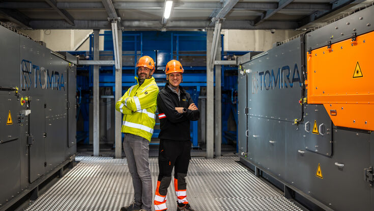 The close collaboration between Cusiana and TOMRA laid the foundation for a new level of precision in aluminum recycling.