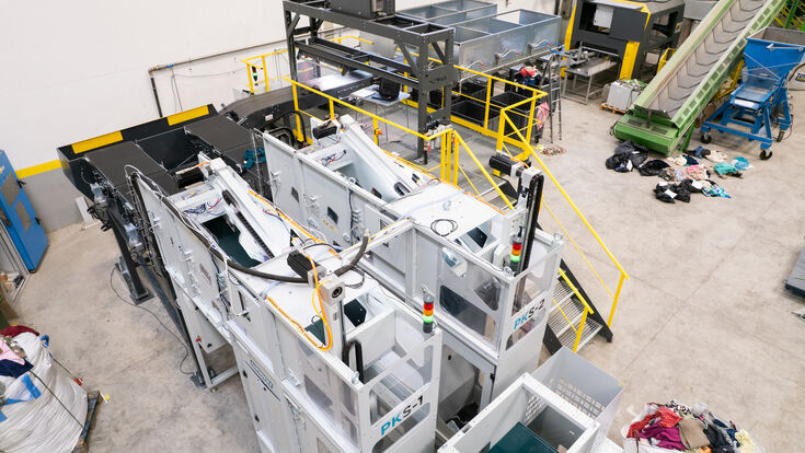 PICVISA, textile sorting, AI