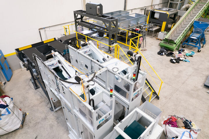 PICVISA, textile sorting, AI