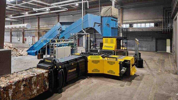 Presona baler mp 270 mh tying unit