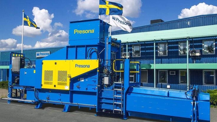 Presona baler