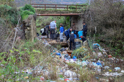 The Aquatic Plastic project will implement several clean-up actions in South-Eastern Europe: The Regional Education and Information Centre for Sustainable Development in South-East Europe (REIC) clean-up collected more than 2,500 kilograms of waste from the Radimlja River.