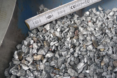 With IRRT, up to 95 % of ferrous metals and up to 90 % of non-ferrous metals can be recovered in a quality suitable for direct smelting.