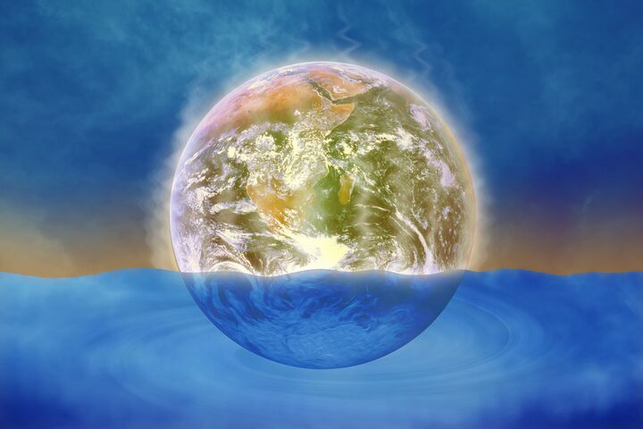 Sinking into the ocean, our planet's climate is also warming at an alarming level.