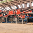 The Knockharley Landfill plant near Dublin is designed for an annual throughput of 120,000 tonnes of IBA.