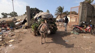 Reliable waste transport The Gambia