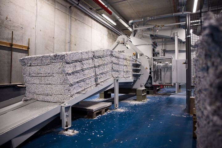 The baler itself was also supplied as part of Vecoplan’s complete system package.