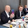 ARA Executive Board member Thomas Eck and ARA Executive Board spokesperson Harald Hauke