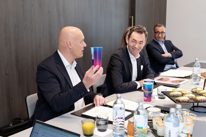 ARA Executive Board member Thomas Eck and ARA Executive Board spokesperson Harald Hauke