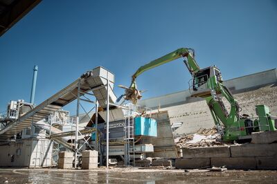 The new line at Mainz-Wiesenau has been running since the end of September and has processed around 60,000 tonnes of recovered wood in that time.