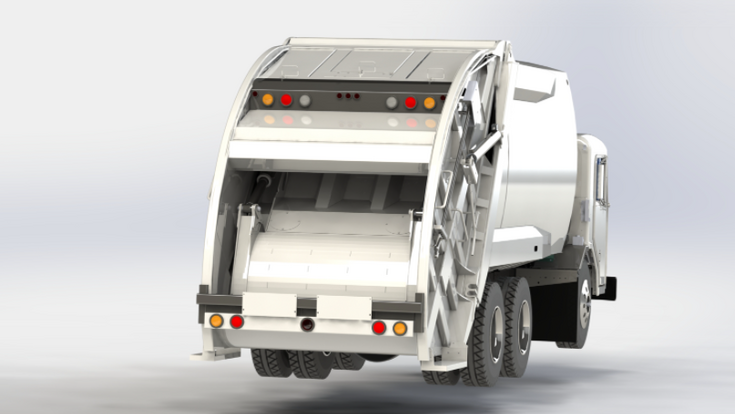 Amrep Introduces First Rear Load Refuse Truck | WMW