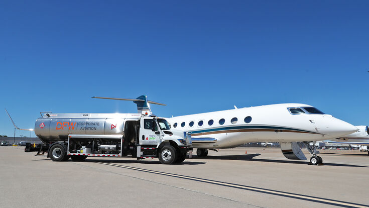 © DFW Airport 2021 DFW Airport Sustainable Jet Fuel Recycled Jet Fuel Jet Fuel Fuel Sustainability Aircraft Neste Aviation Fuel